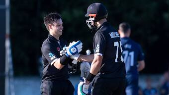 New Zealand vs Scotland: Chapman ton powers Kiwis to seven-wicket win in only ODI