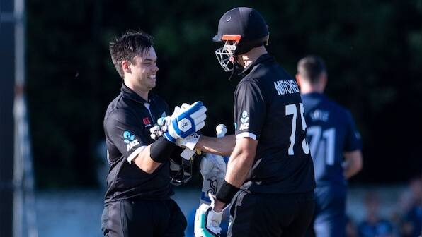 New Zealand vs Scotland: Chapman ton powers Kiwis to seven-wicket win in only ODI