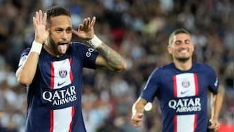Ligue 1: Neymar scores brace, Kylian Mbappe on target in PSG victory; Monaco draw with Rennes