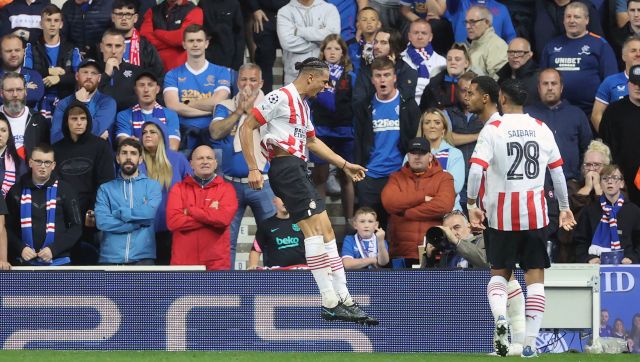 Champions League: PSV rescue Rangers draw as Armando Obispo spares Walter Benitez's blushes in play-offs Champions League: PSV rescue Rangers draw as Armando Obispo spares Walter Benitez's blushes in play-offs