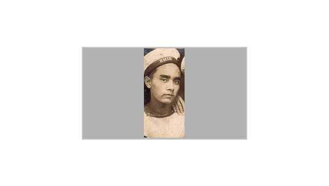 Pushpa Kumar Ghising during his Navy days. Image courtesy Raju Bista