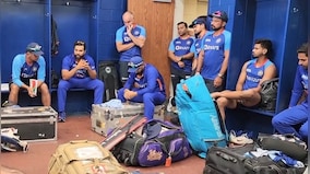 Watch: Rohit Sharma's speech to Team India after series win against West Indies