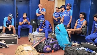 Watch: Rohit Sharma's speech to Team India after series win against West Indies
