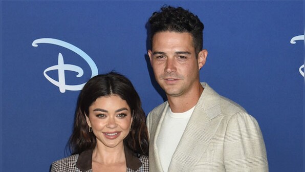 Sarah Hyland and Wells Adams tie the knot in Santa Ynez, California