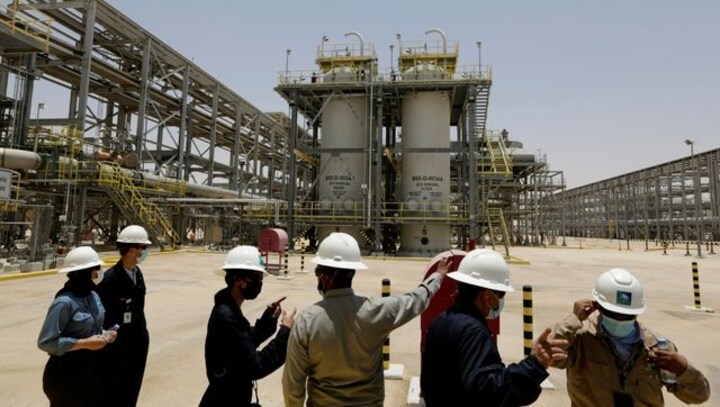 High crude oil prices help Saudi energy company Aramco earn $88 billion in first half