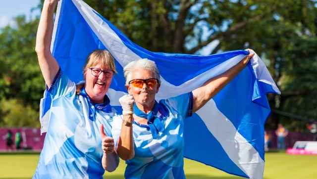 Commonwealth Games: Scotland’s 72-year-old Rosemary Lenton elated after winning gold medal in para lawn bowls