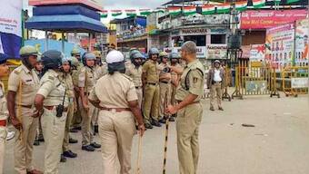 Shivamogga violence: Section 144 till 18 August, sale of liquor restricted over Veer Savarkar, Tipu Sultan poster row