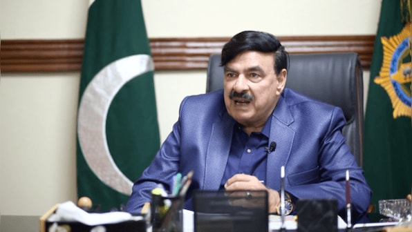 Watch: Former Pakistan Minister Sheikh Rasheed Ahmad spits during live TV debate