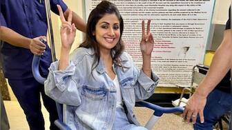 Shilpa Shetty injures herself, says she took the phrase 'break a leg' seriously