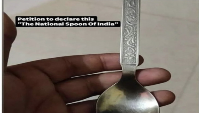 India may have an unofficial national spoon that even NRIs use India may have an unofficial national spoon that even NRIs use