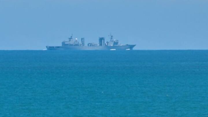 Taiwan condemns 'evil neighbour next door' after China encircles the island with series of military drills