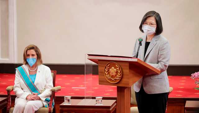 Taiwan won't back down, continue to hold line of defence for democracy, says Tsai Ing-wen as China preps military drills Taiwan won't back down, continue to hold line of defence for democracy, says Tsai Ing-wen as China preps military drills