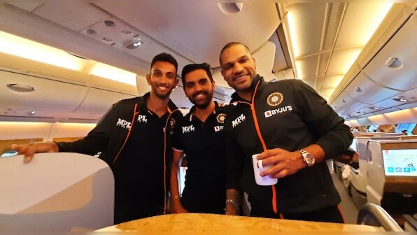 India vs Zimbabwe: In pictures, Men in Blue leave for Zimbabwe tour with head coach VVS Laxman