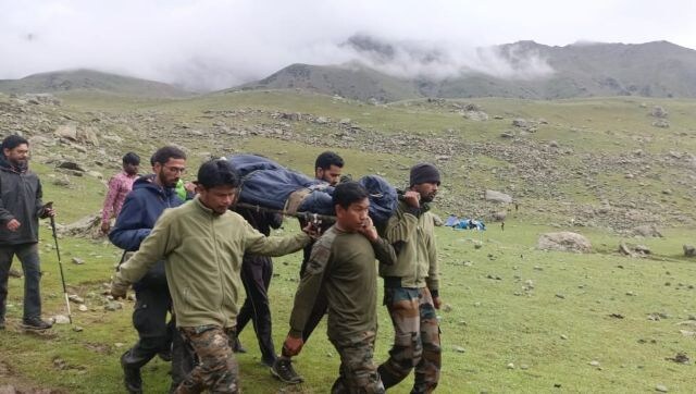 J&K: Indian Army rescues trekker from Ganderbal district after receiving distress call