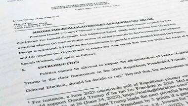 Lawyers for former President Donald Trump seek special master to review Mar-a-Lago documents