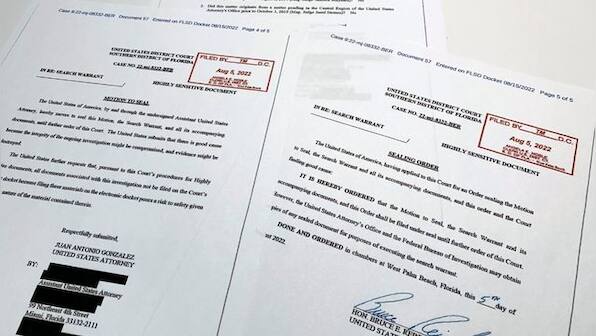 Federal judge orders Justice Department to put forward proposed redactions on Mar-a-Lago affidavit