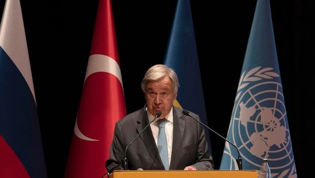UN chief Antonio Guterres says developing nations paying 'horrific price' for world's reliance on fossil fuels UN chief Antonio Guterres says developing nations paying 'horrific price' for world's reliance on fossil fuels