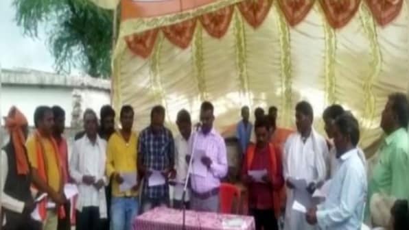 Madhya Pradesh: Male kin take oath of panchayat office instead of elected women members, official suspended