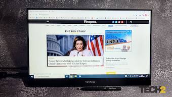 ViewSonic TD1655 Review: A capable portable monitor for people who need more screen real estate on the go