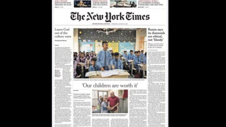 BJP dub’s Manish Sisodia’s article as ‘paid’ after Kejriwal says 'very difficult for a story to be published in NYT'
