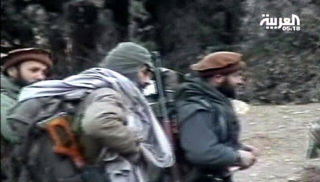 A TV grab takenin August 2005 from Dubai-based news channel al-Arabiya shows members of the Al Qaeda in Afghanistan. The group has weakened over the years. AFP