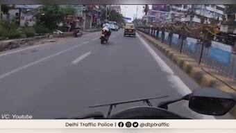 'Road par nahi chalegi tumhari marzi': Delhi Police's strong message against rash driving