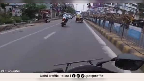 'Road par nahi chalegi tumhari marzi': Delhi Police's strong message against rash driving