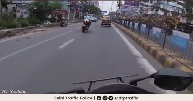 'Road par nahi chalegi tumhari marzi': Delhi Police's strong message against rash driving 'Road par nahi chalegi tumhari marzi': Delhi Police's strong message against rash driving