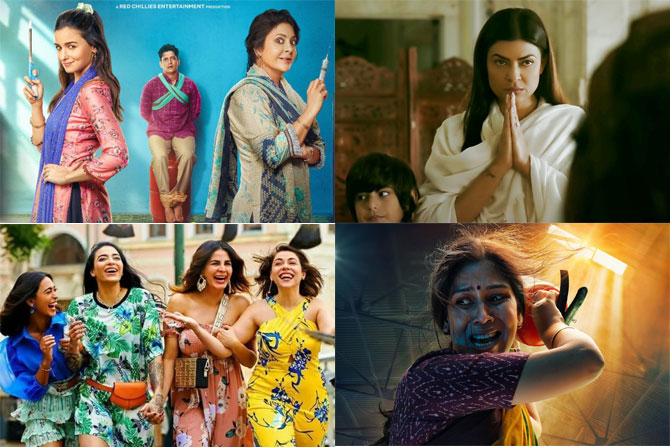 From Alia Bhatt's Darlings to Sushmita Sen's Aarya, here are some women-centric films and shows you must watch From Alia Bhatt's Darlings to Sushmita Sen's Aarya, here are some women-centric films and shows you must watch