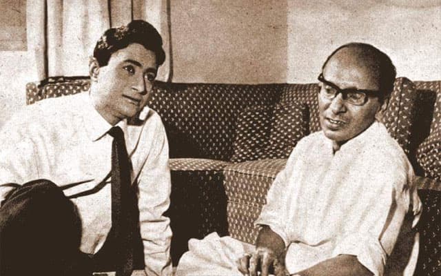 Dev Anand with Jaidev