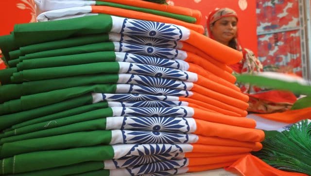 Man disrespects Indian flag by using it to clean scooty, arrested Man disrespects Indian flag by using it to clean scooty, arrested
