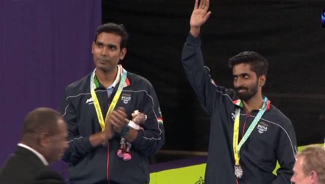 Commonwealth Games: Sharath Kamal-G Sathiyan clinch silver medal in men's doubles TT final Commonwealth Games: Sharath Kamal-G Sathiyan clinch silver medal in men's doubles TT final