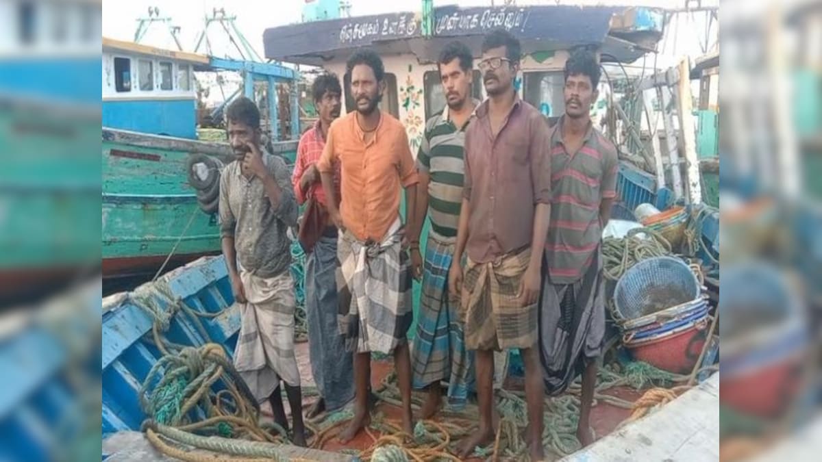 Sri Lanka Navy rescues Indian fishermen stranded in its territorial waters