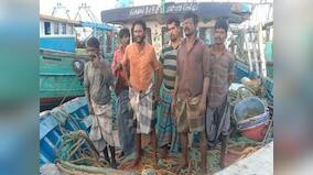Sri Lanka Navy rescues Indian fishermen stranded in its territorial waters