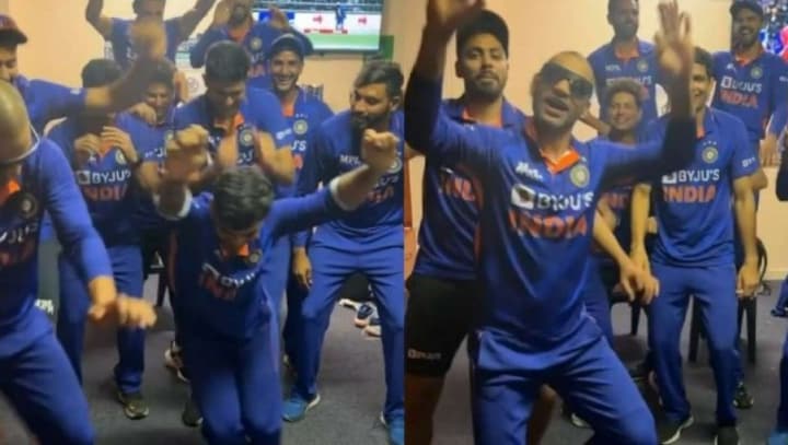 Watch: India celebrate Zimbabwe series whitewash with viral reel on ‘Kala Chashma’