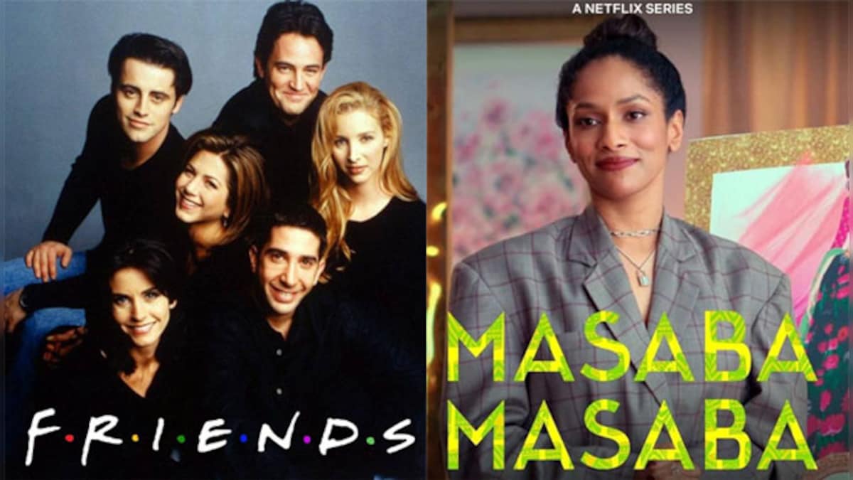 Netflix India's post about Masaba Masaba season 2 and Friends will leave you in splits