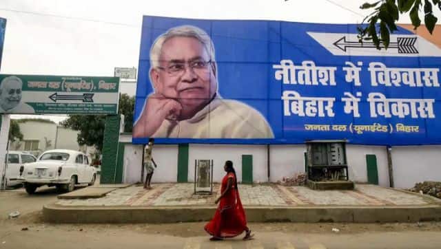 Nitish Kumar's decision to sever the partnership leaves the BJP in the cold in the state of Bihar. PTI