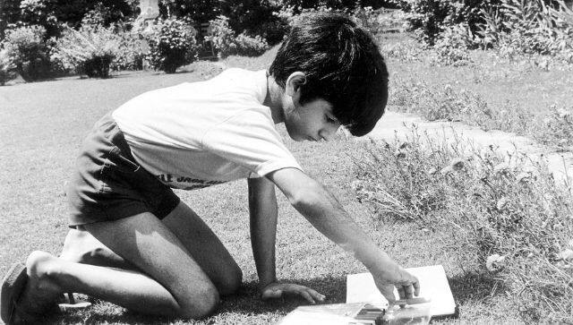 Scene from Satyajit Ray's film Pikoo
