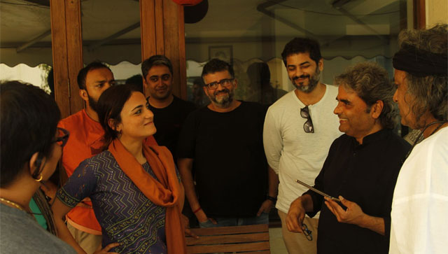 Radhika Madan wishes her maestro Vishal Bhardwaj on his birthday with a throwback picture Radhika Madan wishes her maestro Vishal Bhardwaj on his birthday with a throwback picture