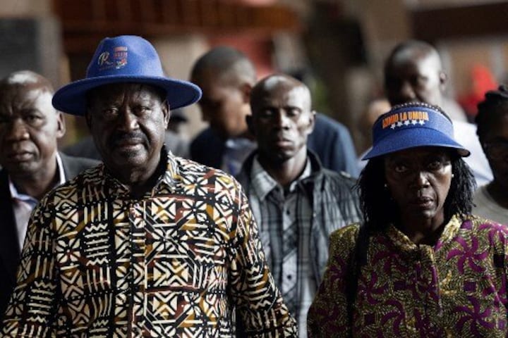 Kenya presidential vote loser Raila Odinga files Supreme Court challenge