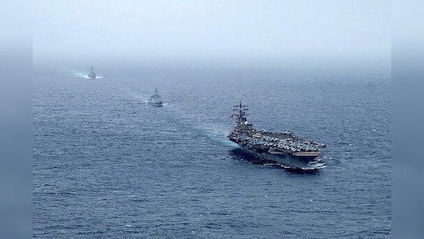 US deploys four warships, China stations armoured vehicles as tensions escalate over Pelosi's Taiwan visit