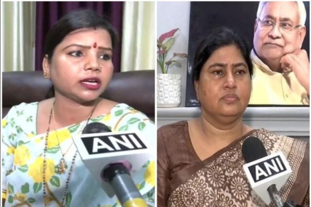 JD(U) legislator Bima Bharti goes after Leshi Singh, inducted in Cabinet by CM Nitish Kumar for the third time JD(U) legislator Bima Bharti goes after Leshi Singh, inducted in Cabinet by CM Nitish Kumar for the third time