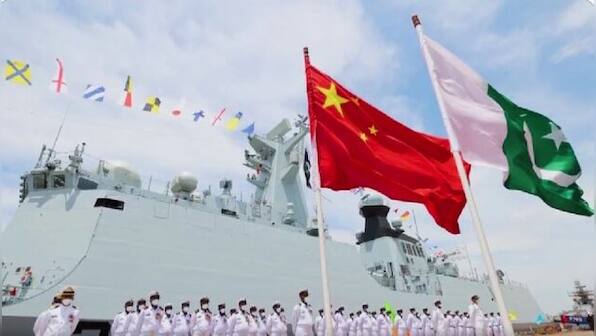 Pakistan's Chinese-built warship PNS Taimur arrives in Sri Lanka, will depart on 15 August