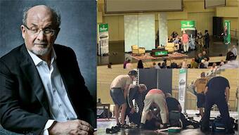 Author Salman Rushdie on ventilator after New York stabbing