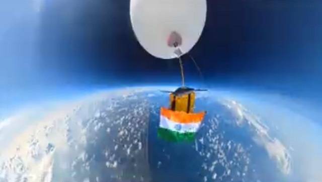 Indian tricolour unfurled nearly 30 km above planet by Space Kidz Indian tricolour unfurled nearly 30 km above planet by Space Kidz