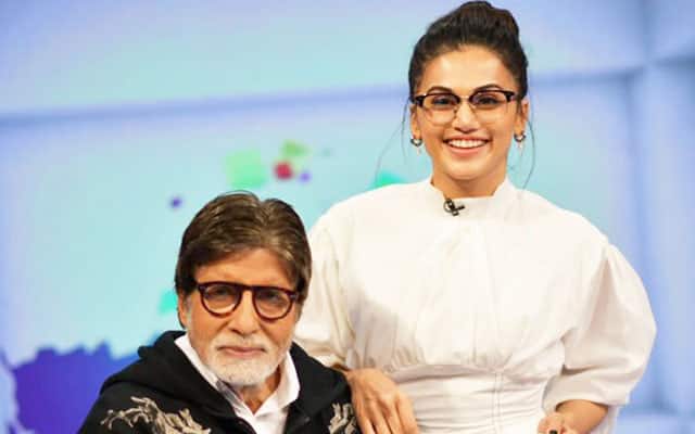 Amitabh Bachchan and Taapsee Pannu