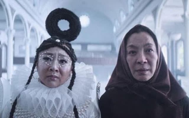 Everything Everywhere All At Once movie review Michelle Yeoh in the multiverse of madness