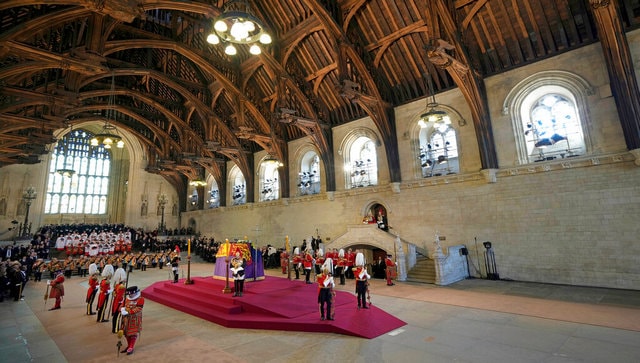 Queen Elizabeth II lyinginstate at Westminster Hall History and significance of building at heart of British history