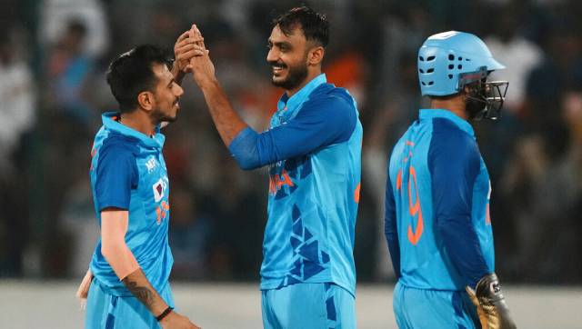 Axar Patel was pick among the bowler as he finished with a spell of 3-33. AP