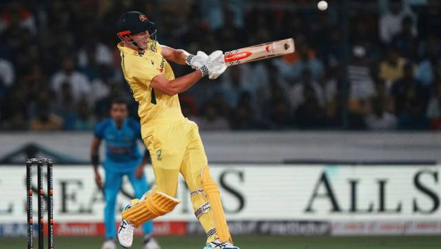 Cameron Green provided a solid start to Australia with a 21-ball 52, laced with seven fours and three sixes. AP